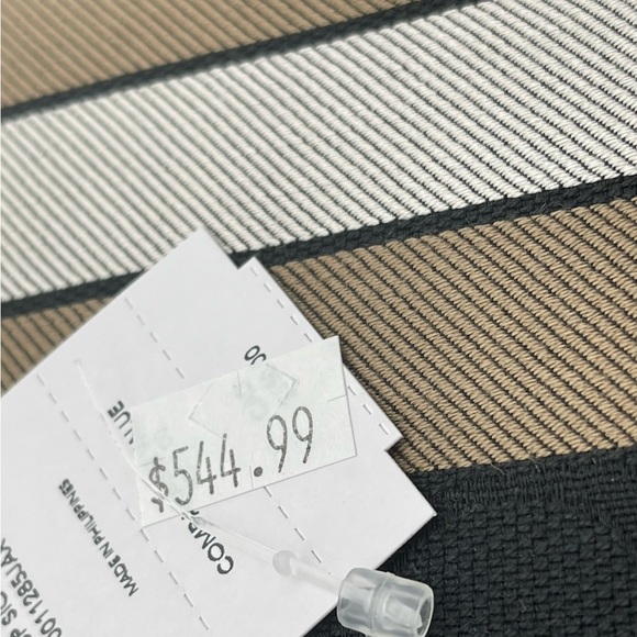 Coach Large  Backpack In Signature Jacquard With Varsity Stripe - Picture 12 of 14